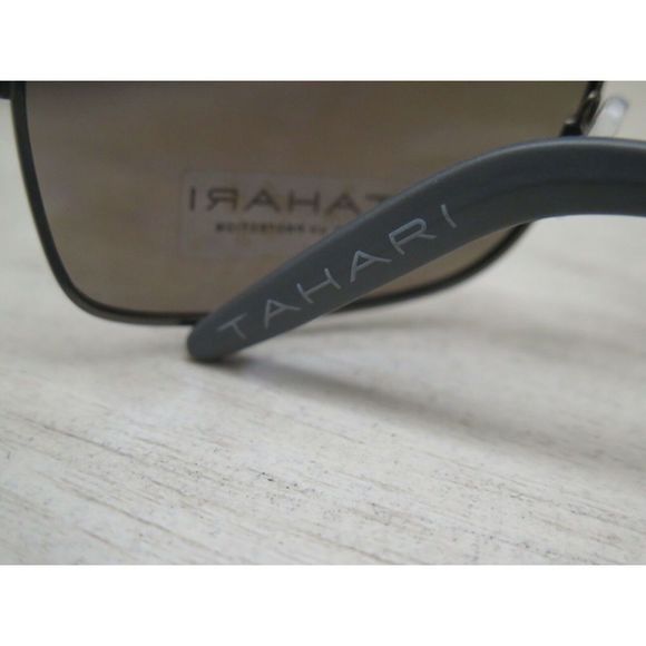 Tahari TM112-MGNBL Men's Bronze/Brown Frame Mirrored Sunglasses - Picture 9 of 9
